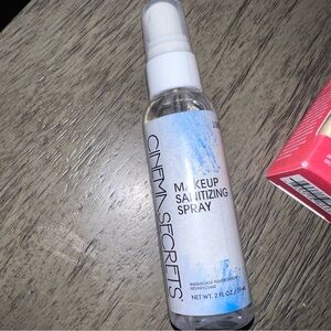 Cinema Secrets Makeup Sterilizing Spray, 2oz  Disinfect your makeup